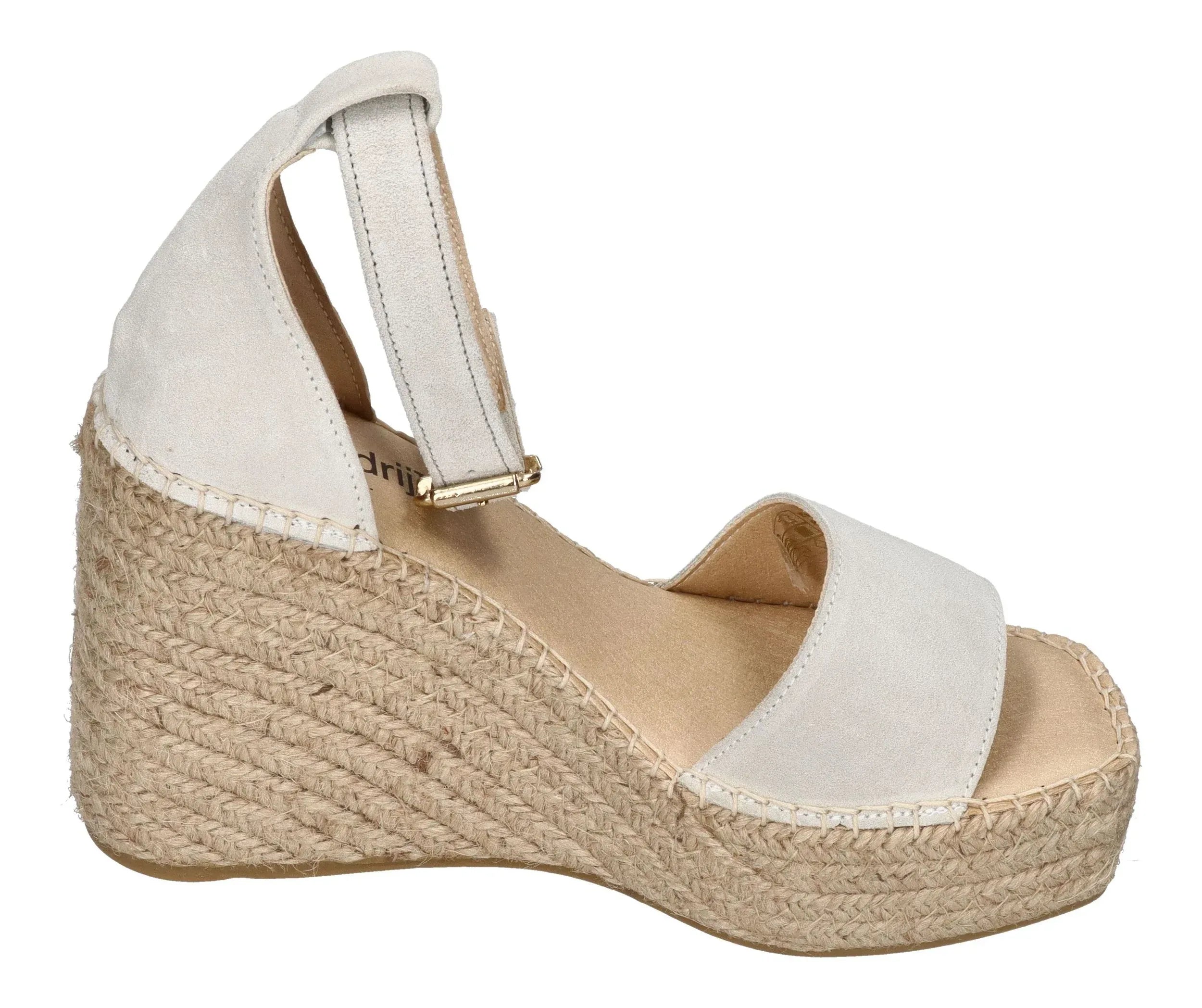 ESPADRIJ L'ORIGINALE Damen Sandaletten DIJON VELOUR sand