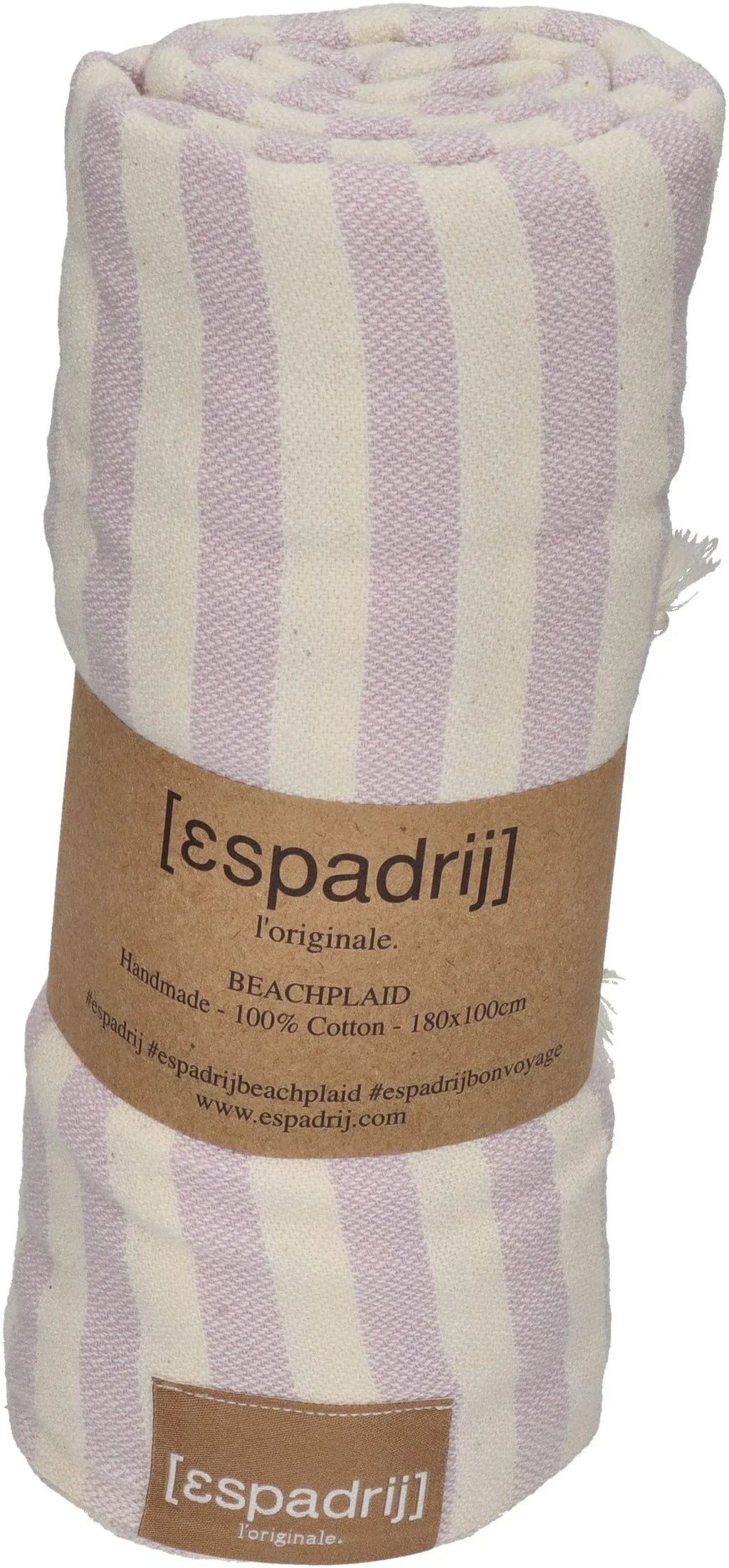 ESPADRIJ L'ORIGINALE - Strandtuch Stripes 950S - ecru lavande