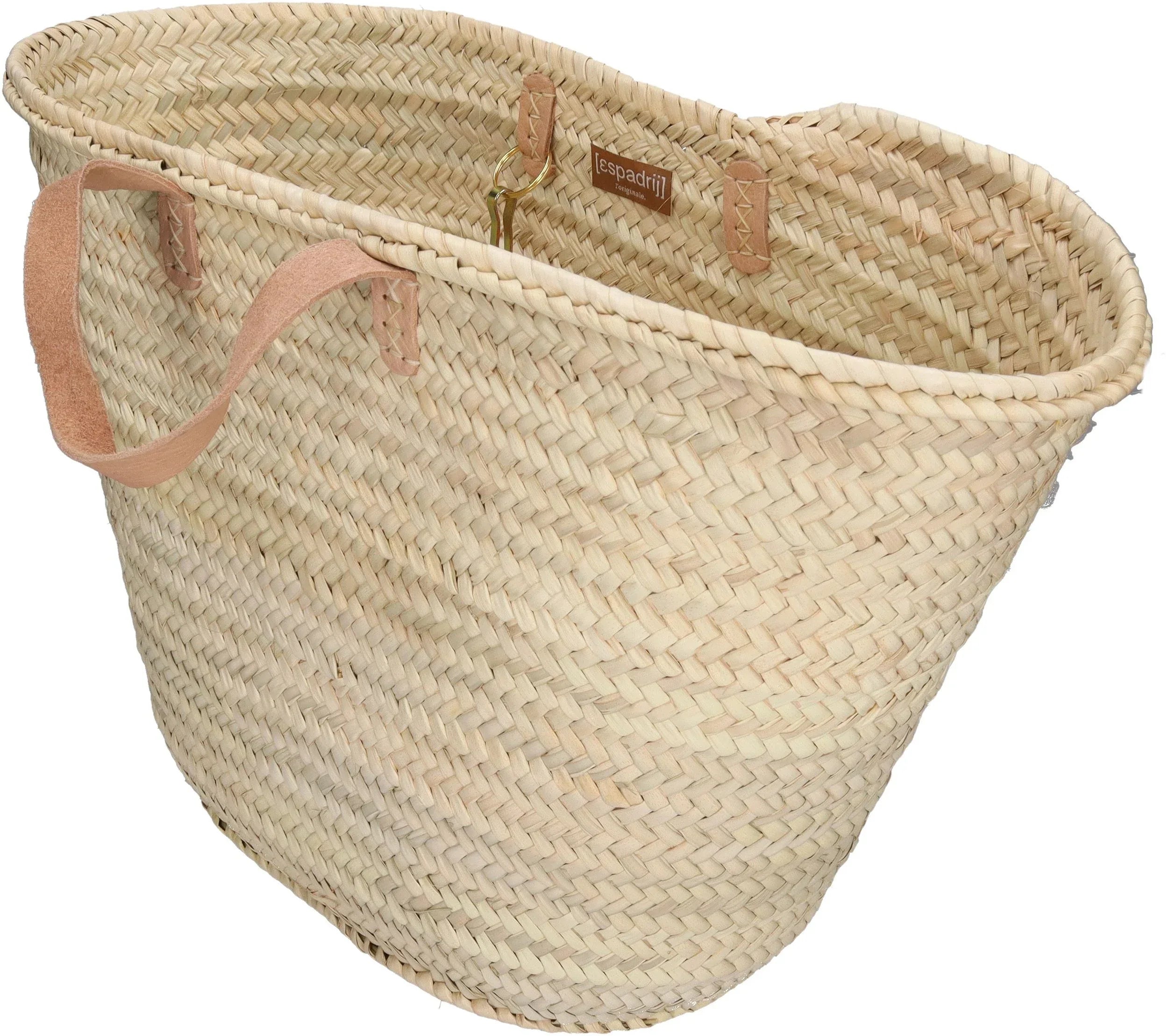 ESPADRIJ L'ORIGINALE Tasche Palmbasket short handle 960 nature