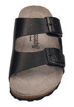 ESPADRIJ L'ORIGINALE Pantolette AMI CUIR UNISEX noir