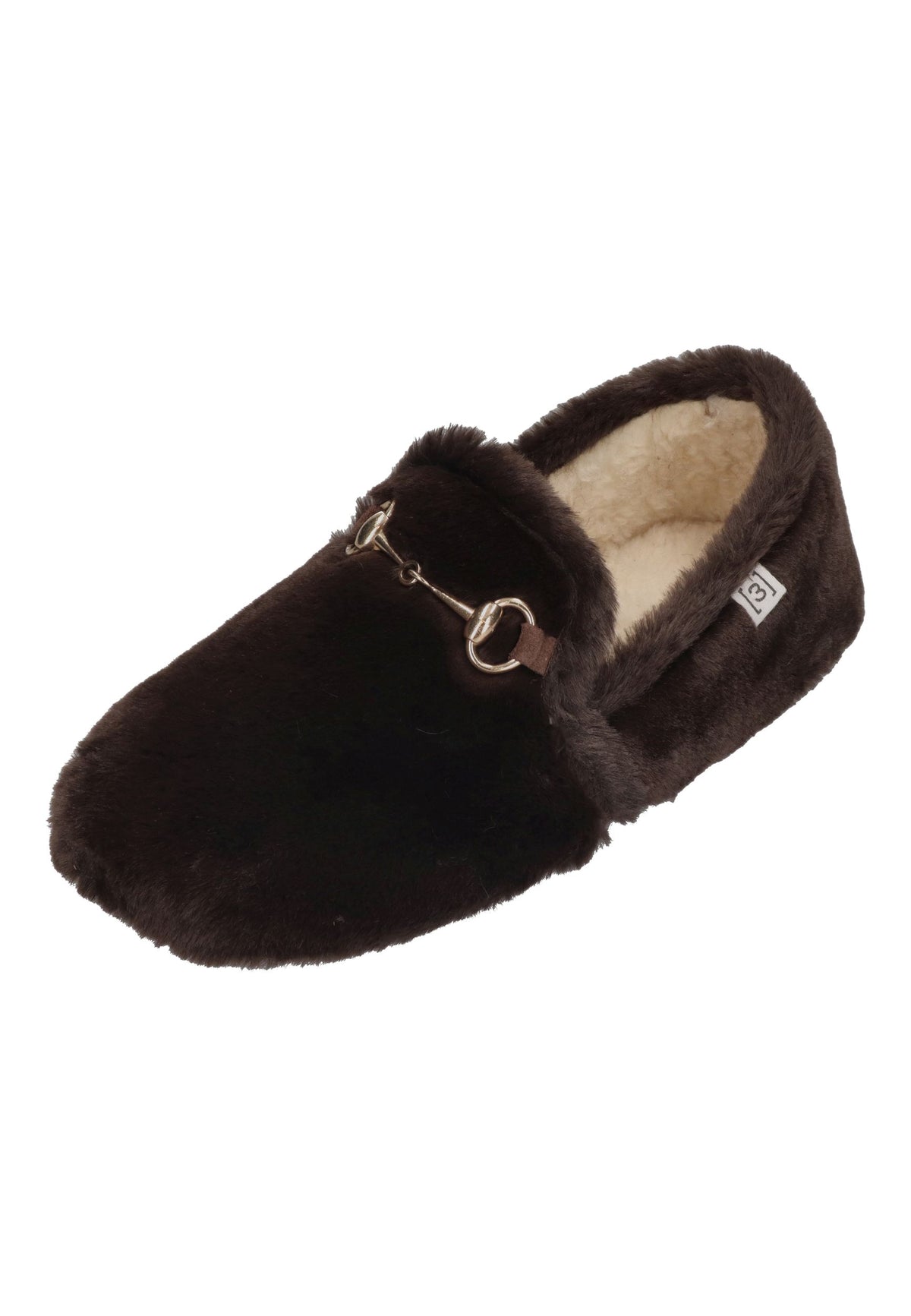 ESPADRIJ L'ORIGINALE Damen Hausschuhe BALLERINE COZY choco