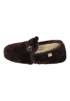 ESPADRIJ L'ORIGINALE Damen Hausschuhe BALLERINE COZY choco
