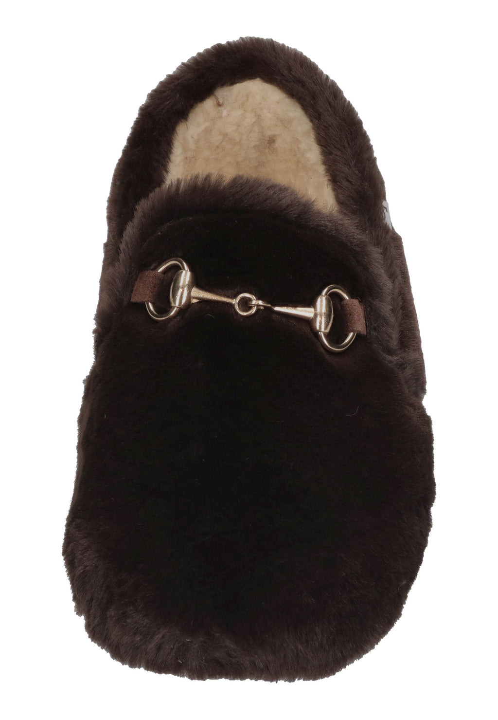 ESPADRIJ L'ORIGINALE Damen Hausschuhe BALLERINE COZY choco