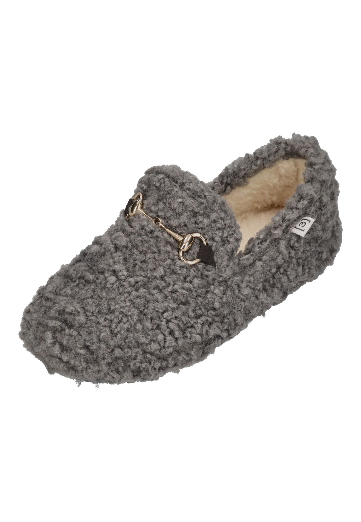 ESPADRIJ L'ORIGINALE Damen Hausschuhe BALLERINE CURLY asphalt