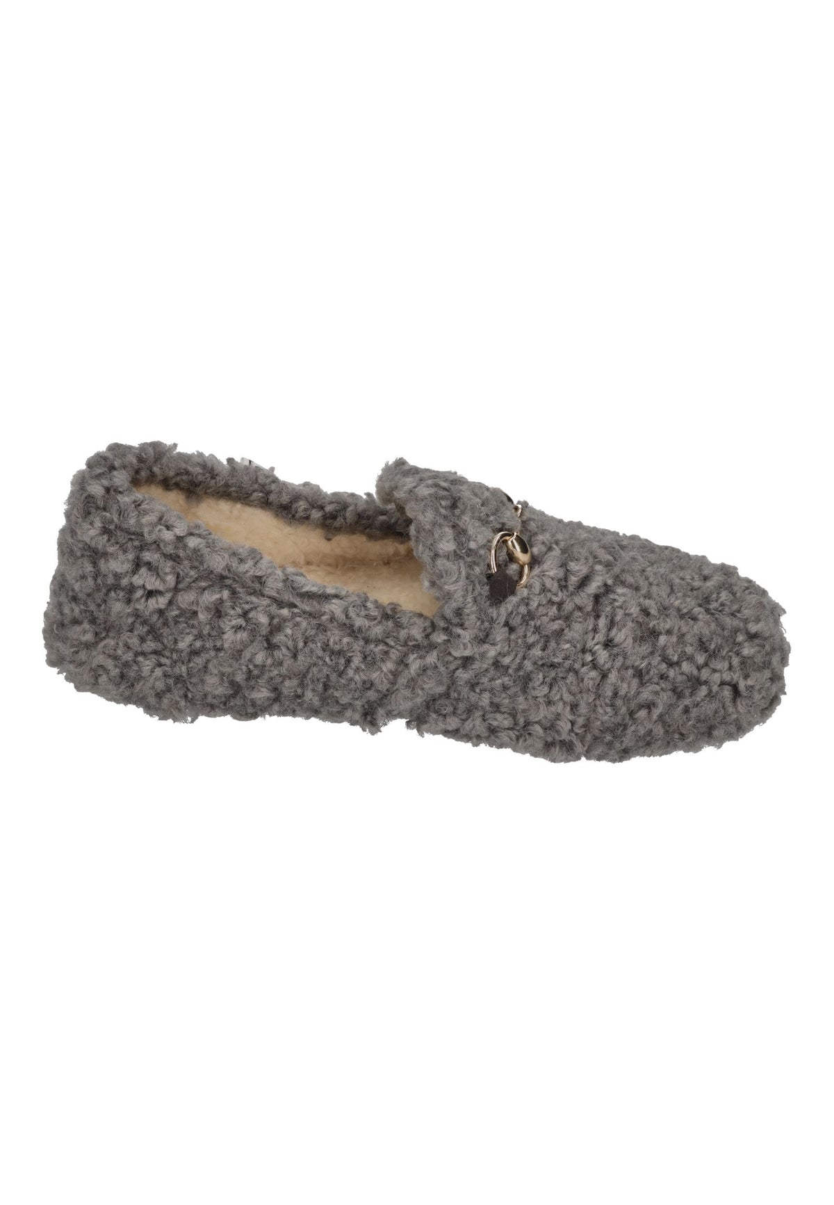 ESPADRIJ L'ORIGINALE Damen Hausschuhe BALLERINE CURLY asphalt