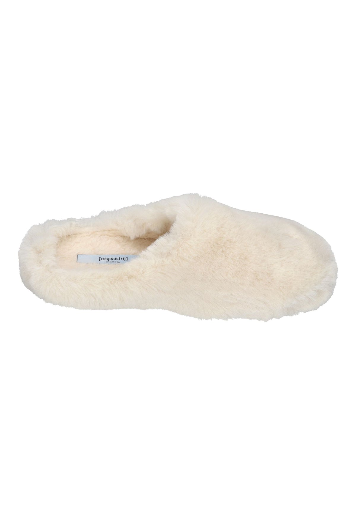 ESPADRIJ L'ORIGINALE Damen Hausschuhe CHAUSSON FURRY beige