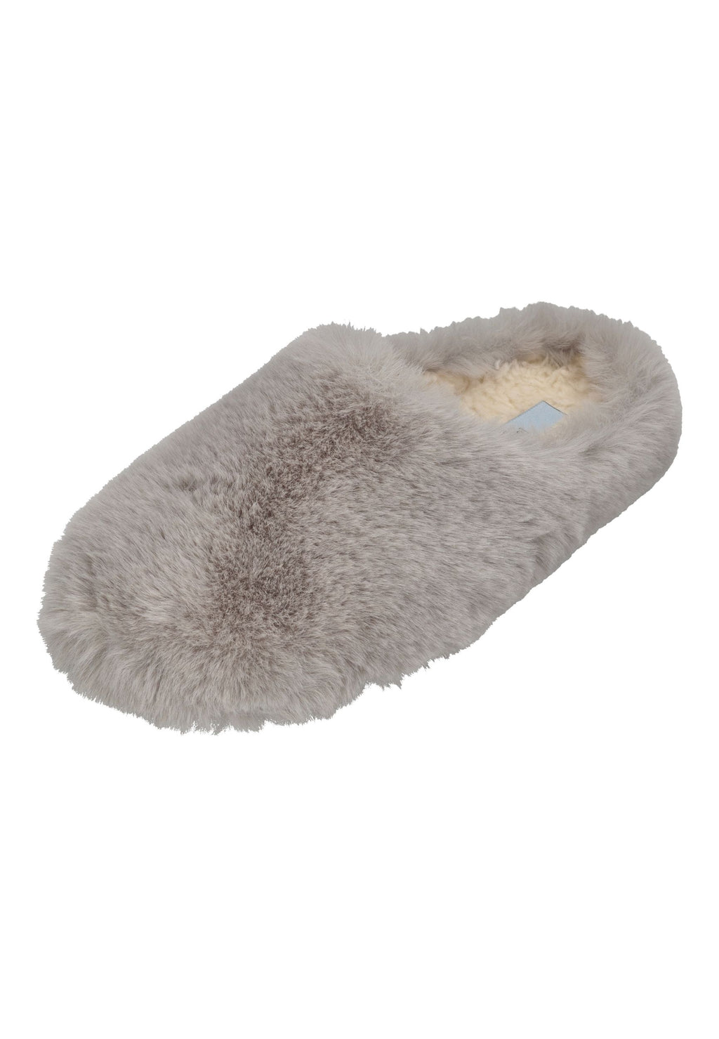 ESPADRIJ L'ORIGINALE Damen Hausschuhe CHAUSSON FURRY gris