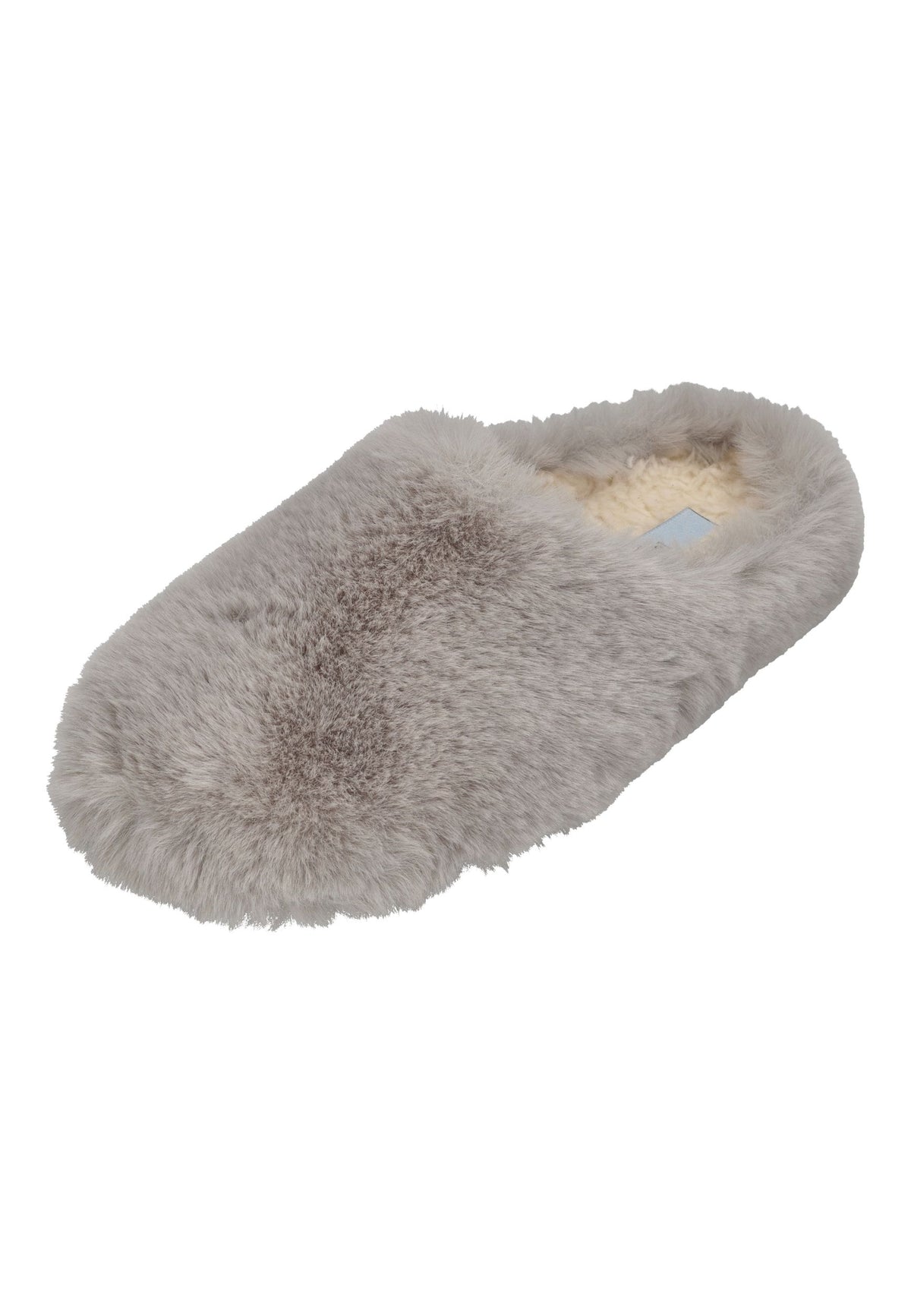 ESPADRIJ L'ORIGINALE Damen Hausschuhe CHAUSSON FURRY gris