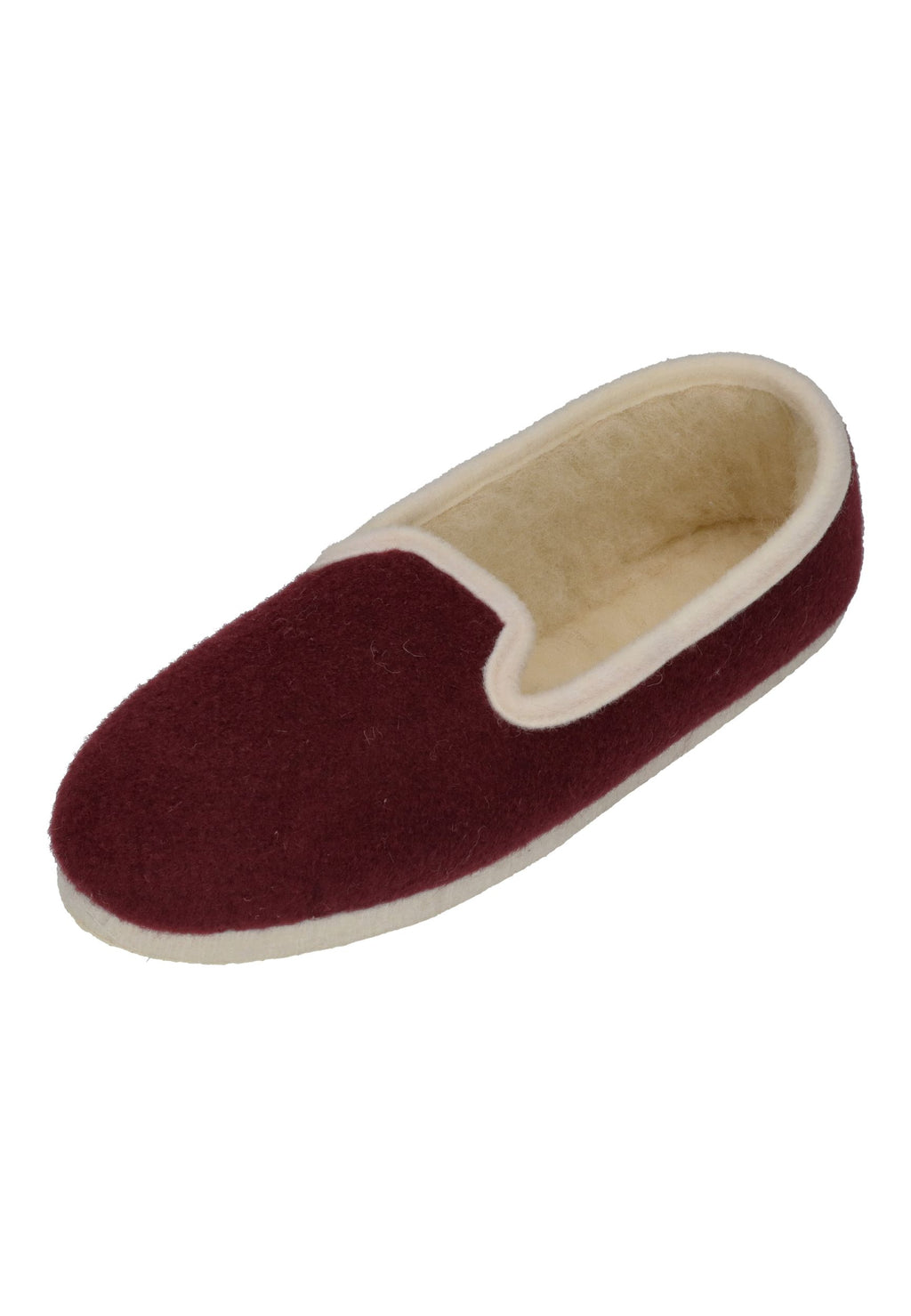 ESPADRIJ L'ORIGINALE Damen Hausschuhe TRADITIONALE ELLE bordeaux nature