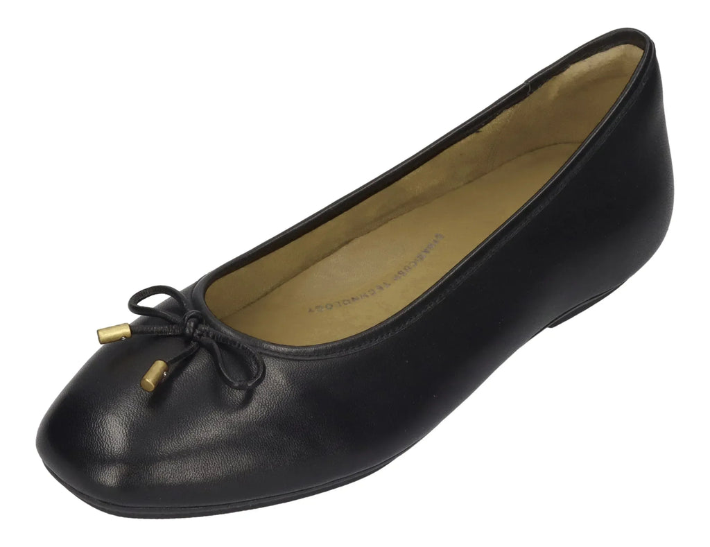 FITFLOP Damen Ballerina DELICATO BOW SOFT Leather black