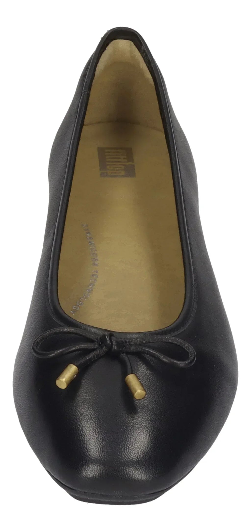 FITFLOP Damen Ballerina DELICATO BOW SOFT Leather black