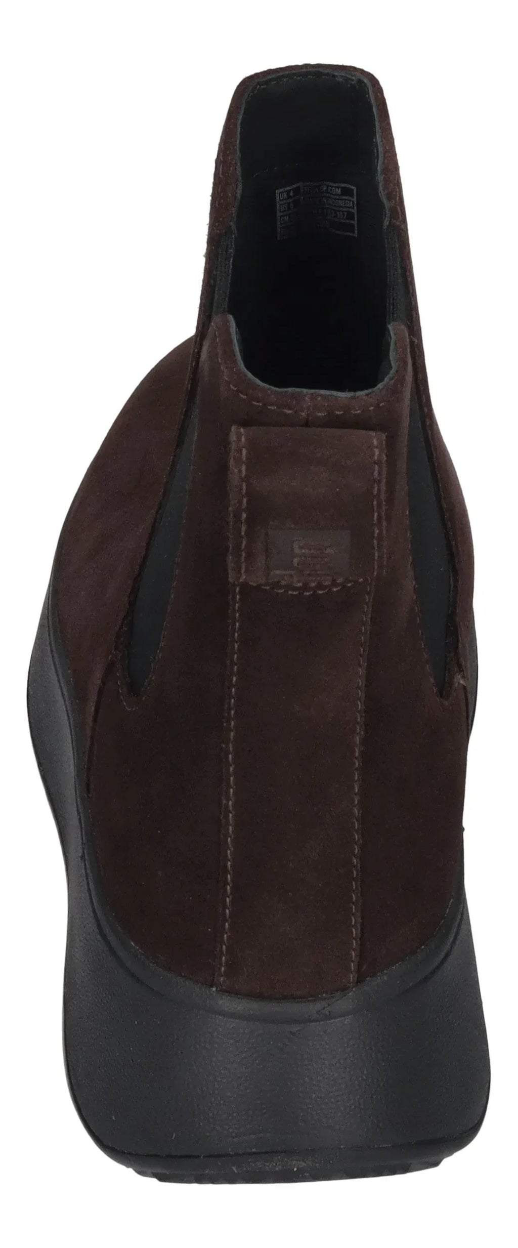 FITFLOP Chelsea Boots F MODE SUEDE FLATFORM FK3 choco