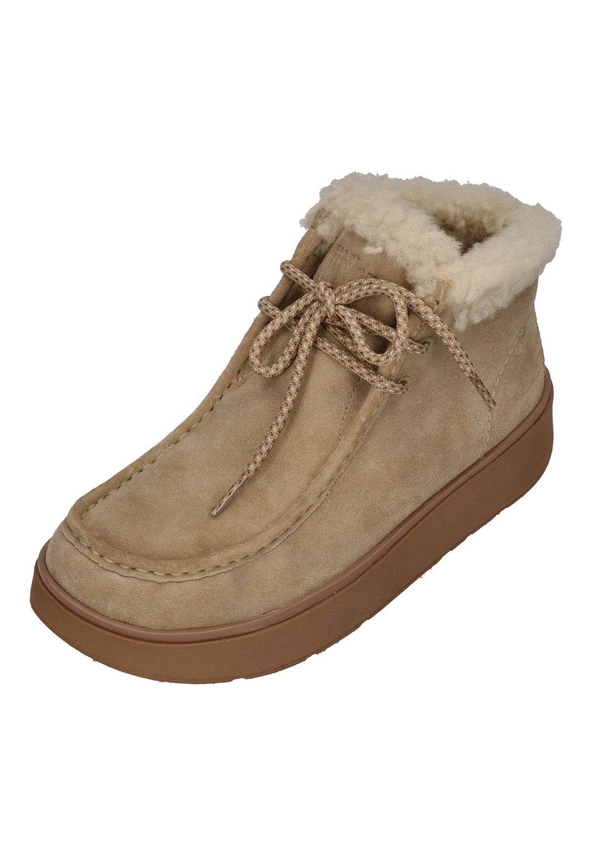 FITFLOP Damen Boot GEN-FF SUE SHEAR LACE UP cappuccino