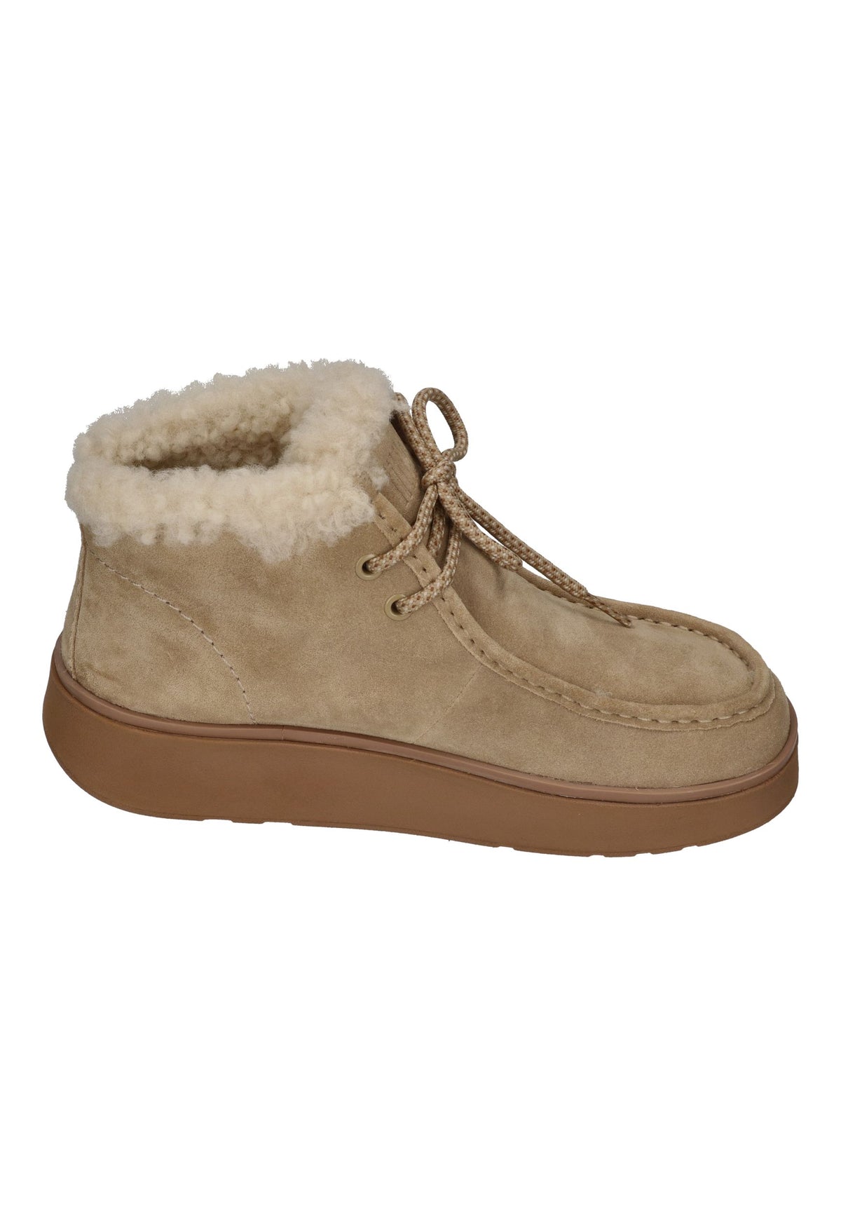 FITFLOP Damen Boot GEN-FF SUE SHEAR LACE UP cappuccino