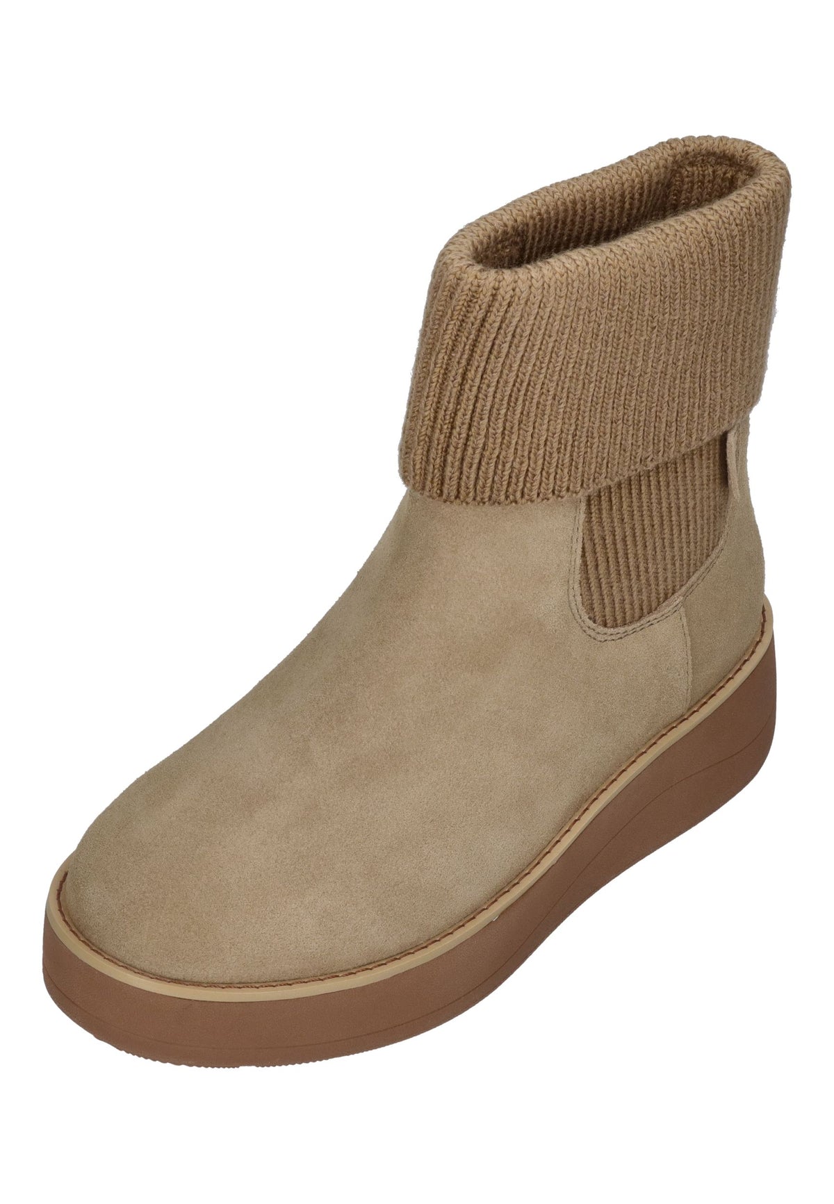 FITFLOP Damen Chelseaboot GEN-FF ROAM S KNIT cappuccino