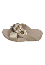 FitFlop - LULU FLOWER CROSS SLIDES - Damen - Pantoletten | Nur bei shoedealo.shop, deinem Onlineshop für Schuhe mit Sti – Bild 2