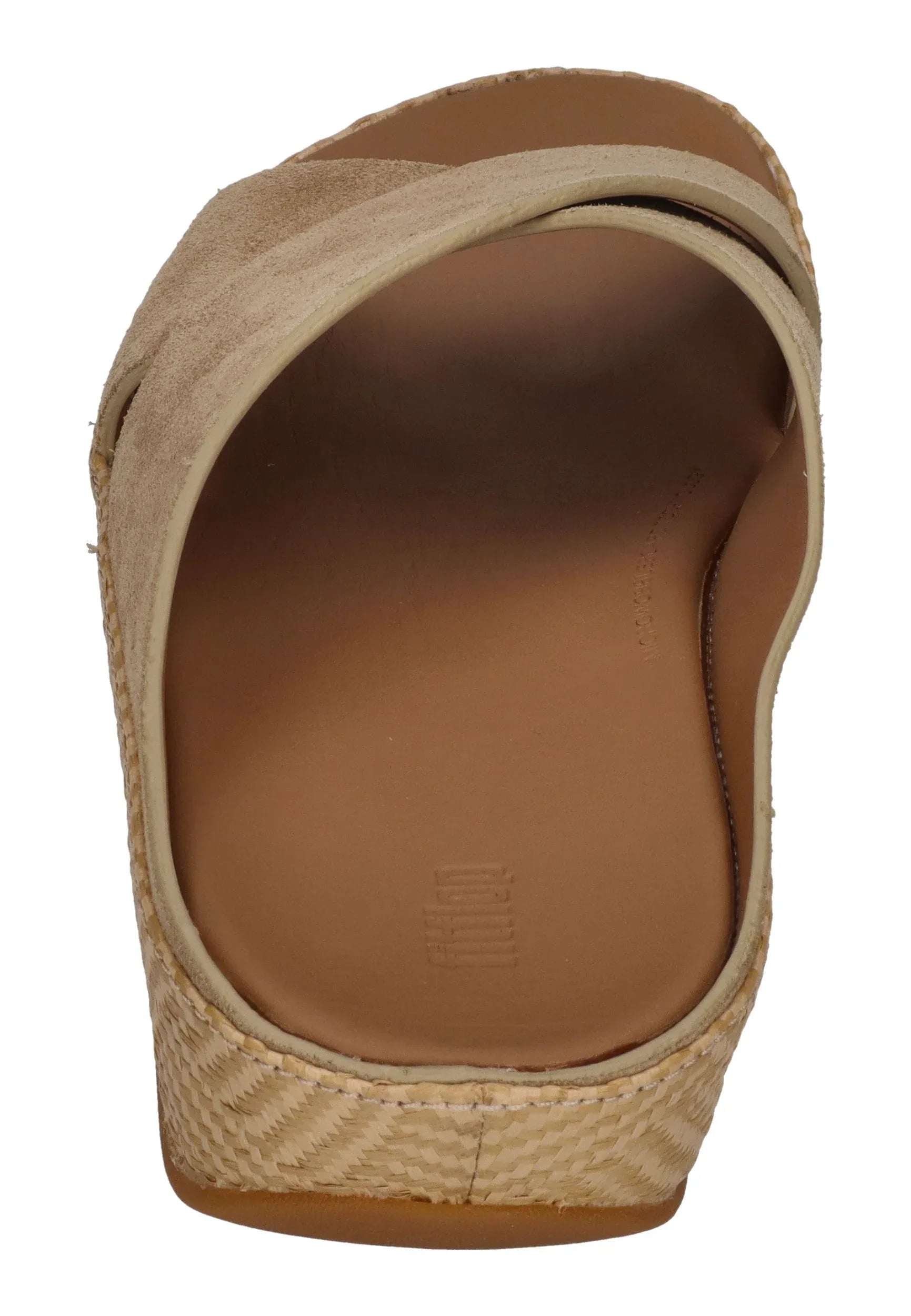 FitFlop - LULU LUX GRAPHIC-WEAVE SUEDE CROSS SLIDES - Damen - Pantoletten | Nur bei shoedealo.shop, deinem Onlineshop f – Bild 5
