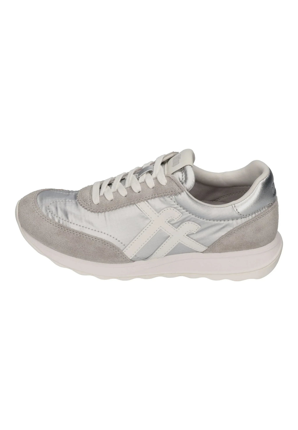 FITFLOP Damen Sneakers RETRO-Q FF silver urban white