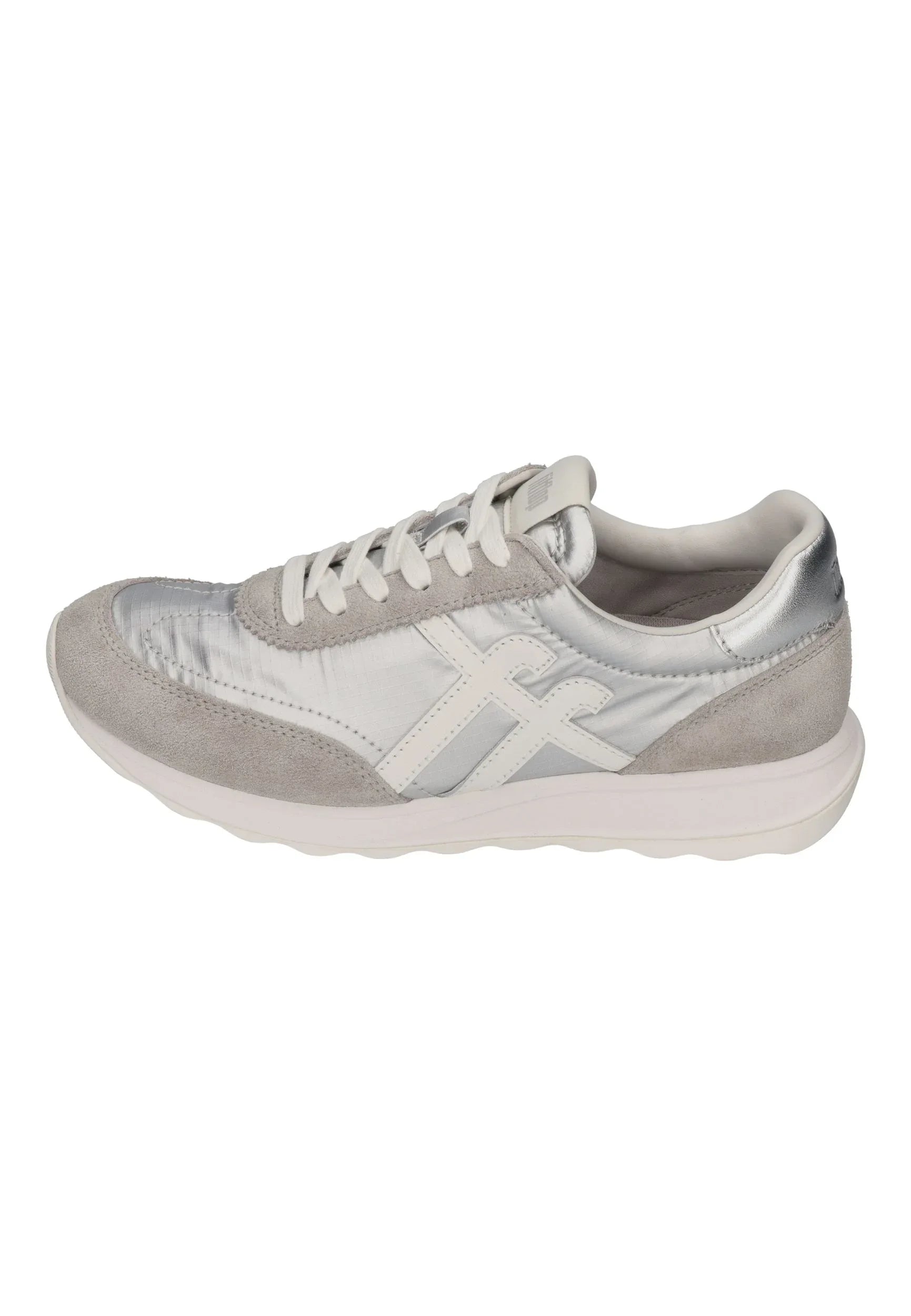 FITFLOP Damen Sneakers RETRO-Q FF silver urban white