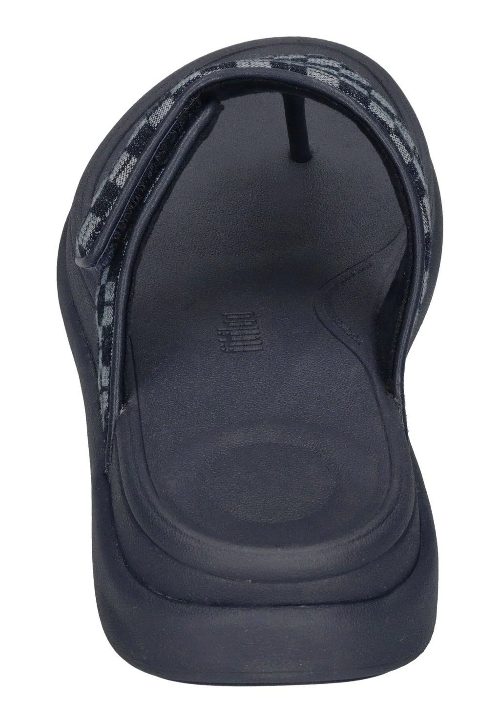 FitFlop - F-MODE GO ADJ. CHECKERBOARD-DENIM TOE-POST SANDALS - Unisex - Zehentrenner | Nur bei shoedealo.shop, deinem O – Bild 5