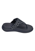 FitFlop - F-MODE GO ADJ. CHECKERBOARD-DENIM TOE-POST SANDALS - Unisex - Zehentrenner | Nur bei shoedealo.shop, deinem O – Bild 4