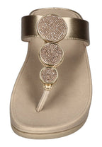 FitFlop - HALO BEAD-CIRCLE METALLIC TOE-POST SANDALS - Damen - Zehentrenner | Nur bei shoedealo.shop, deinem Onlineshop – Bild 5