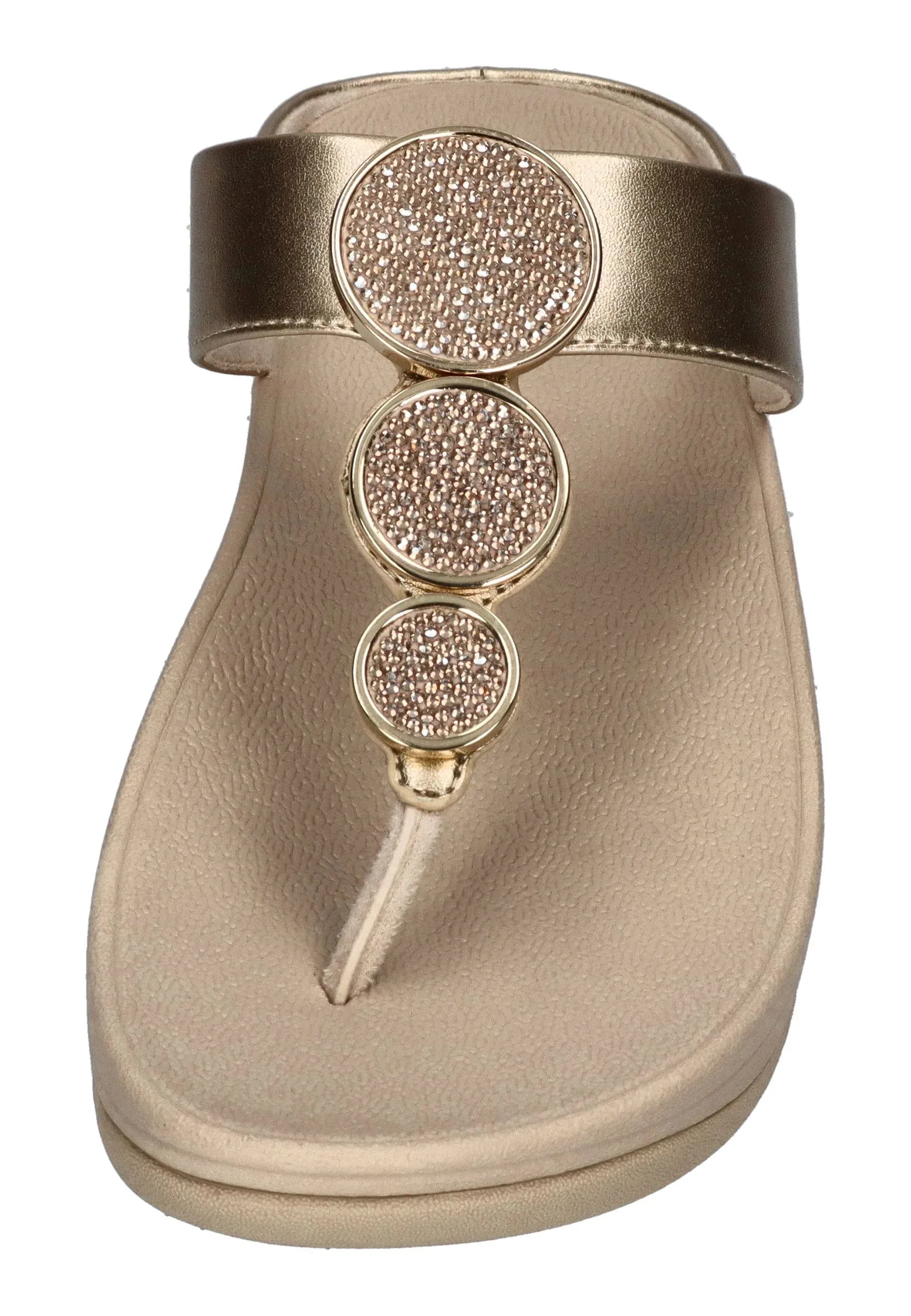 FitFlop - HALO BEAD-CIRCLE METALLIC TOE-POST SANDALS - Damen - Zehentrenner | Nur bei shoedealo.shop, deinem Onlineshop – Bild 5