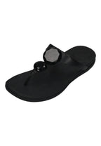 FitFlop - SOLAY GLOSSY-DISC TOE-POST SANDALS - Damen - Zehentrenner | Nur bei shoedealo.shop, deinem Onlineshop für Schuhe mit S