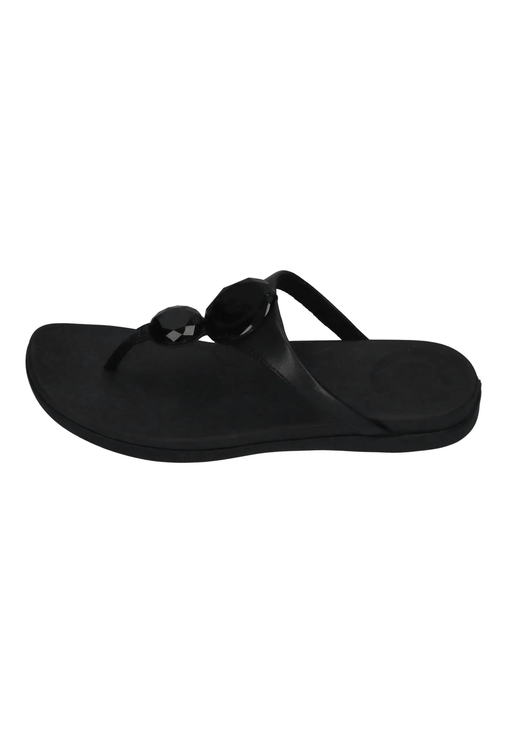 FitFlop - SOLAY GLOSSY-DISC TOE-POST SANDALS - Damen - Zehentrenner | Nur bei shoedealo.shop, deinem Onlineshop für Sch – Bild 2