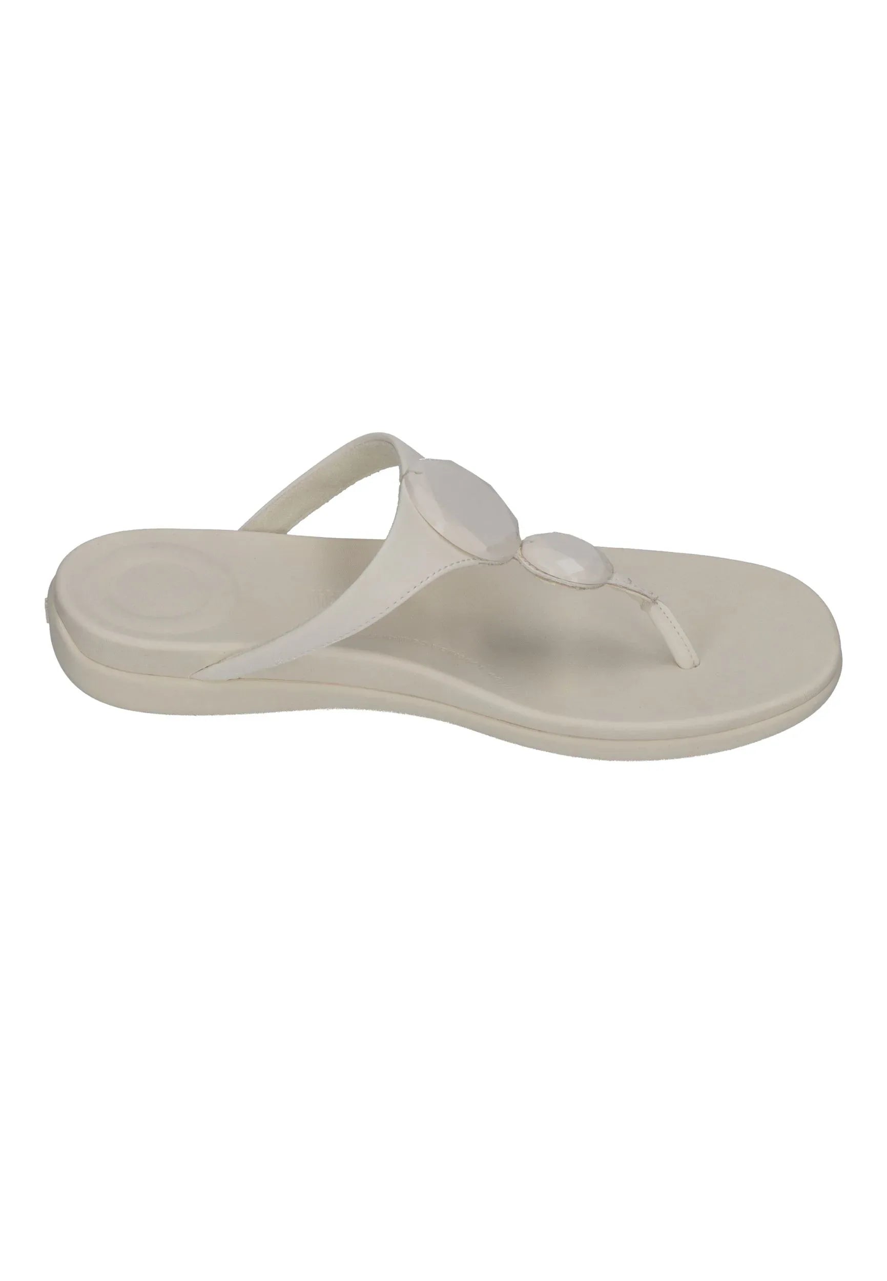 FitFlop - SOLAY GLOSSY-DISC TOE-POST SANDALS - Damen - Zehentrenner | Nur bei shoedealo.shop, deinem Onlineshop für Sch – Bild 4