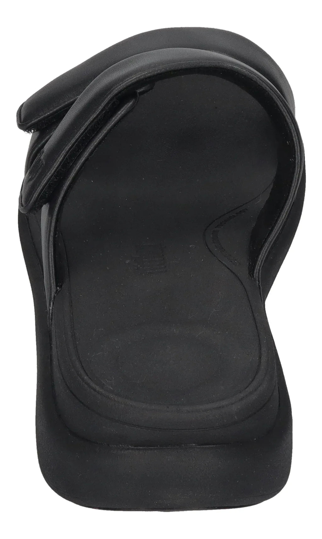 FITFLOP Pantolette F-MODE GO ADJ TWO-BAR SLIDES all black