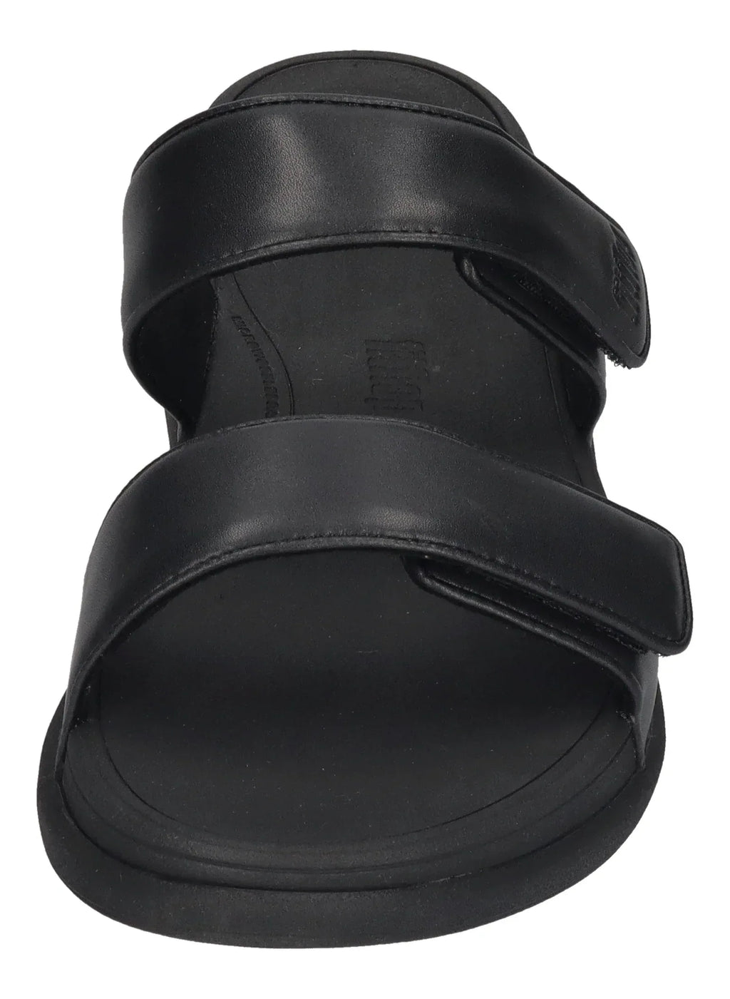 FITFLOP Pantolette F-MODE GO ADJ TWO-BAR SLIDES all black
