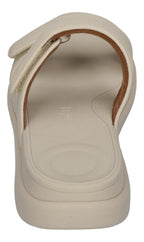 FITFLOP Damen Pantolette F-MODE GO ADJ TWO-BAR SLIDES paris beige