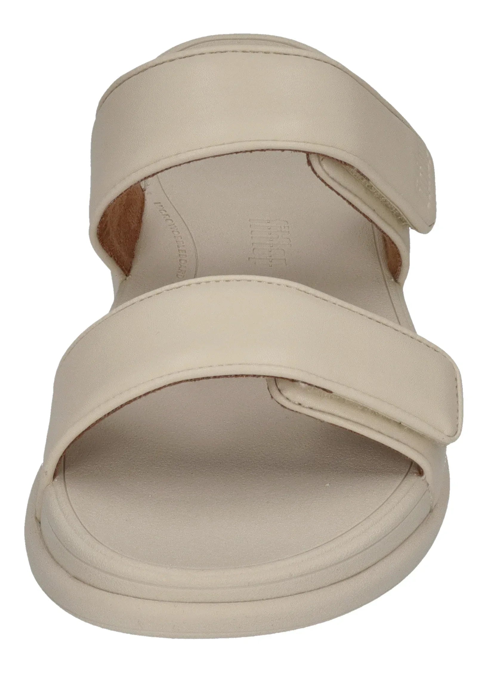 FITFLOP Damen Pantolette F-MODE GO ADJ TWO-BAR SLIDES paris beige