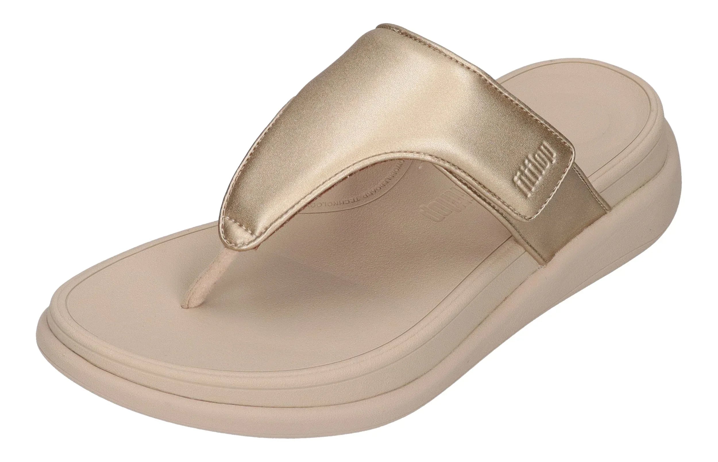 FITFLOP Zehentrenner F-MODE GO ADJUSTABLE platino