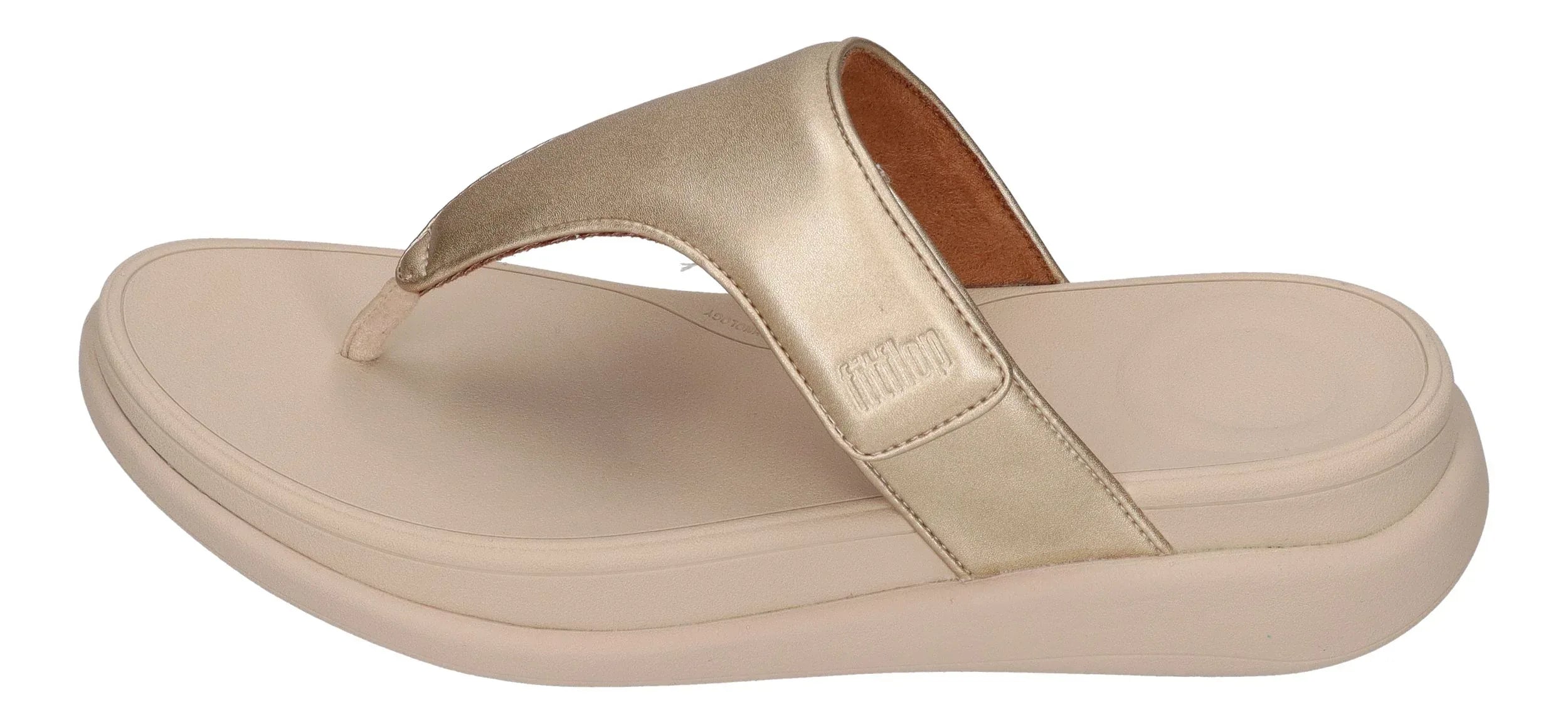 FITFLOP Zehentrenner F-MODE GO ADJUSTABLE platino