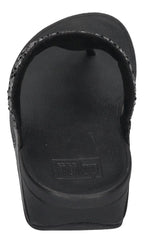 FITFLOP Zehentrenner LULU CRYSTAL-MIX TOE-POST all black