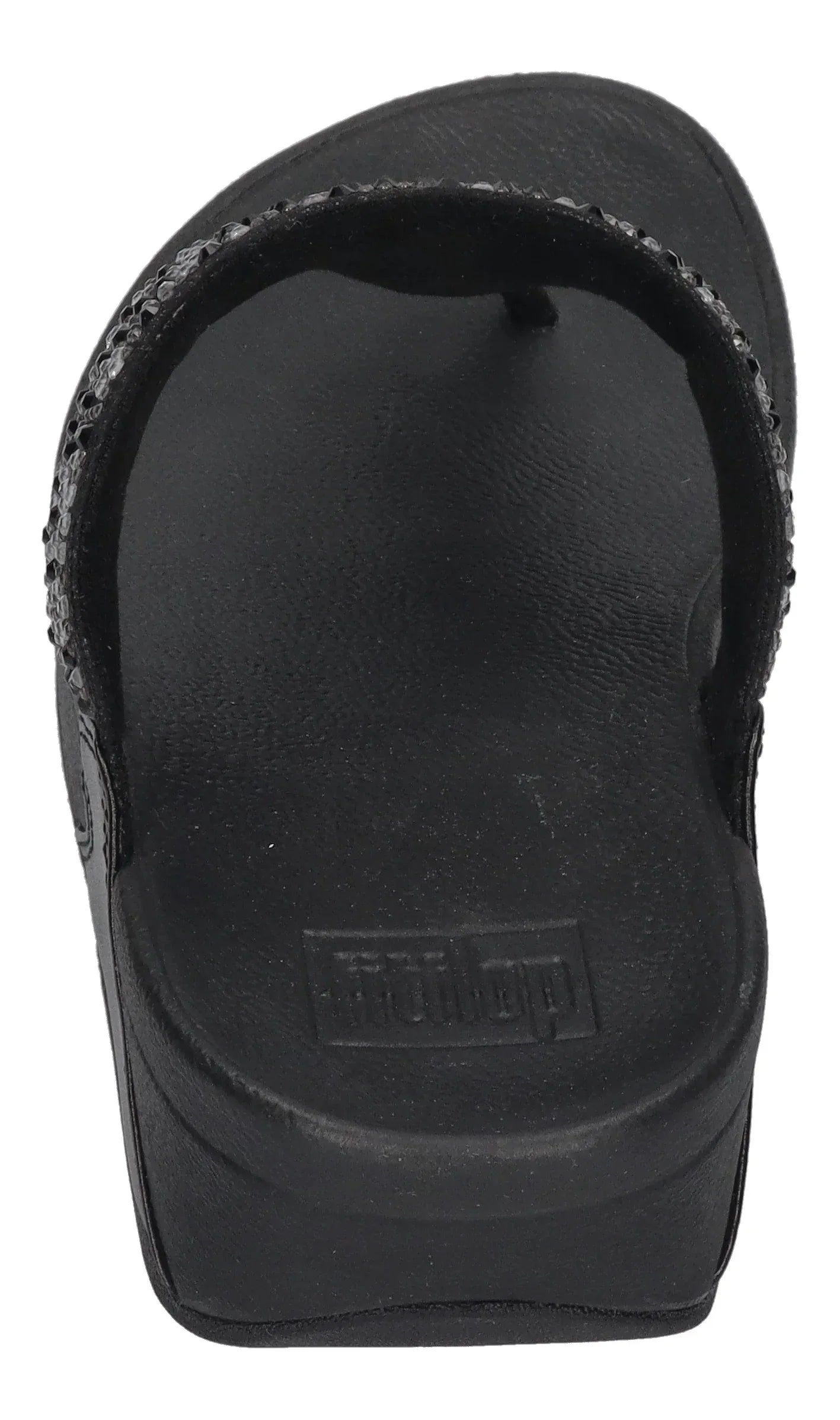 FITFLOP Zehentrenner LULU CRYSTAL-MIX TOE-POST all black