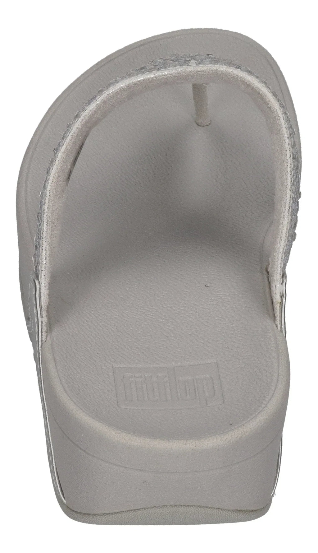 FITFLOP Zehentrenner LULU CRYSTAL-MIX TOE-POST silver