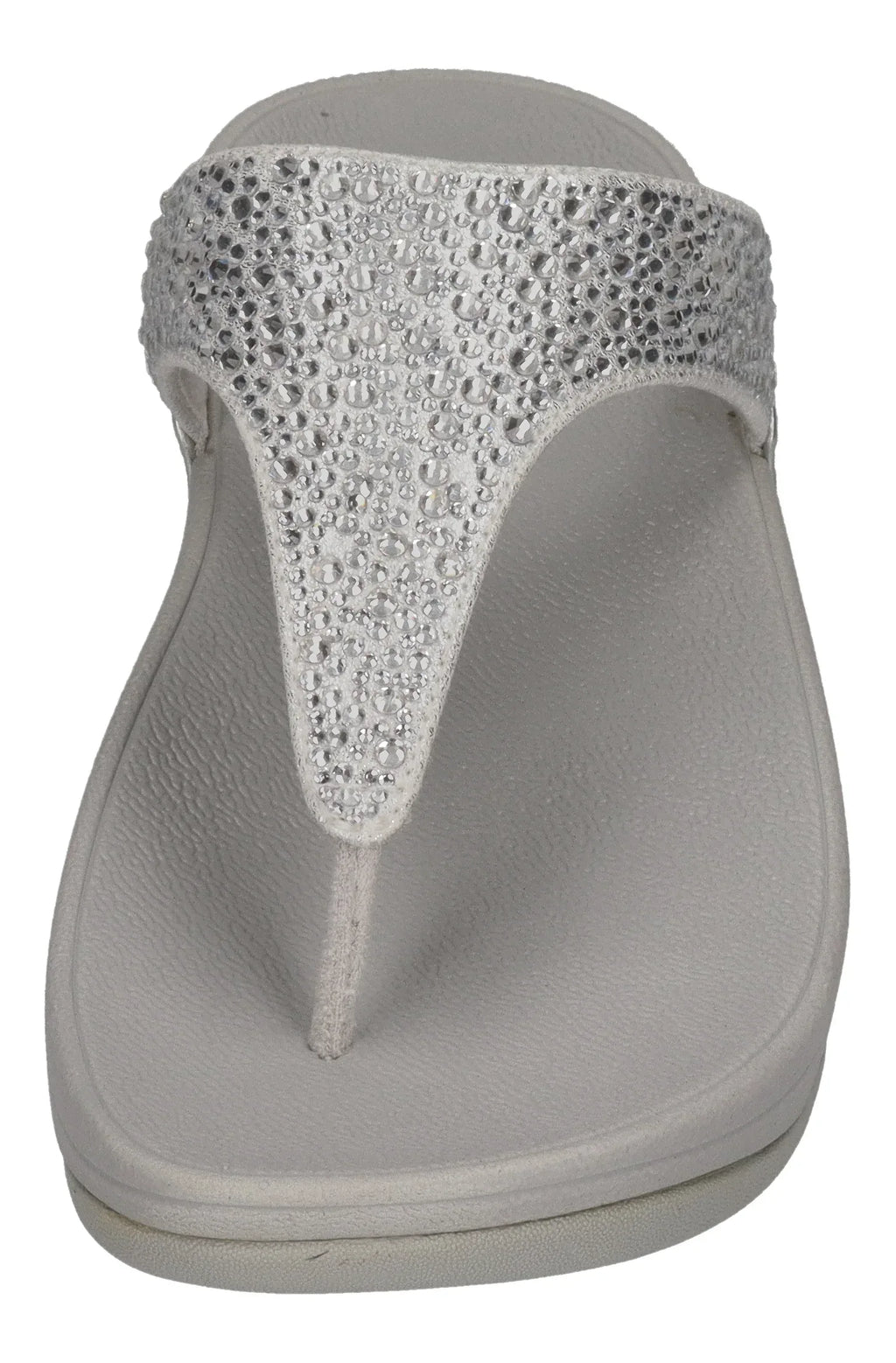 FITFLOP Zehentrenner LULU CRYSTAL-MIX TOE-POST silver