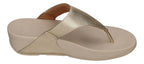 FITFLOP Zehentrenner LULU LEATHER TOE POST platino