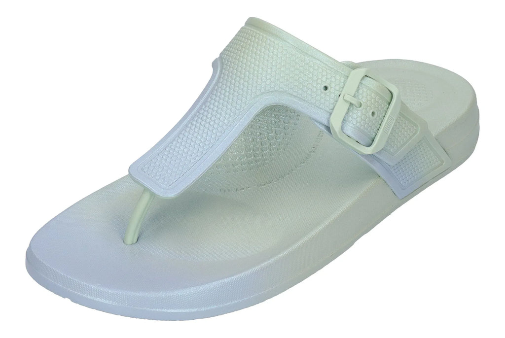 FitFlop - iQUSHION IRIDESCENT ADJ BUCKLE - Unisex - Zehentrenner | Nur bei shoedealo.shop, deinem Onlineshop für Schuhe mit Stil