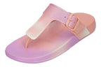 FITFLOP Zehentrenner iQUSHION IRIDESCENT ADJ BUCKLE urban – Zehentrenner