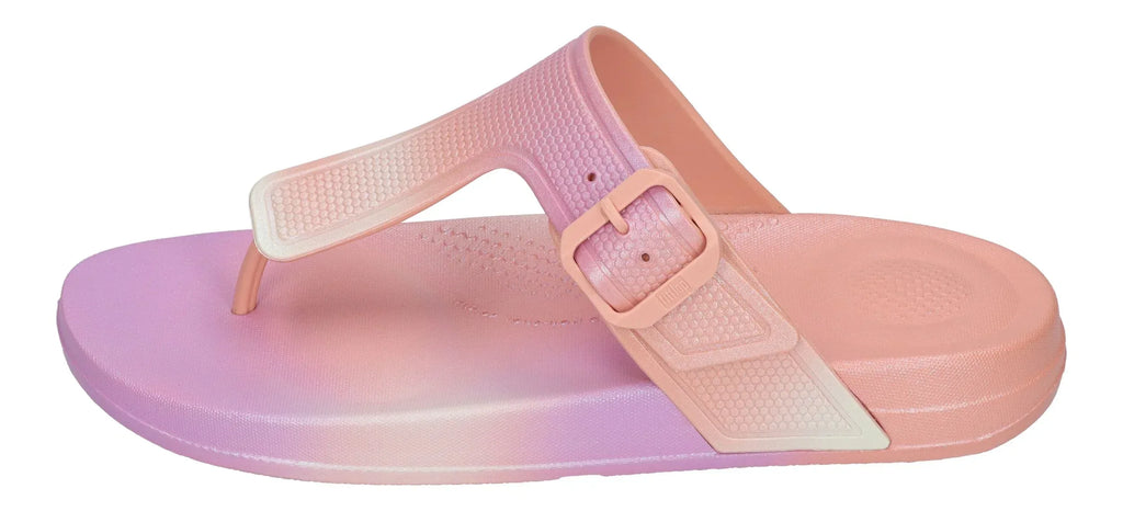 FITFLOP Zehentrenner iQUSHION IRIDESCENT ADJ BUCKLE urban – Zehentrenner – Bild 2