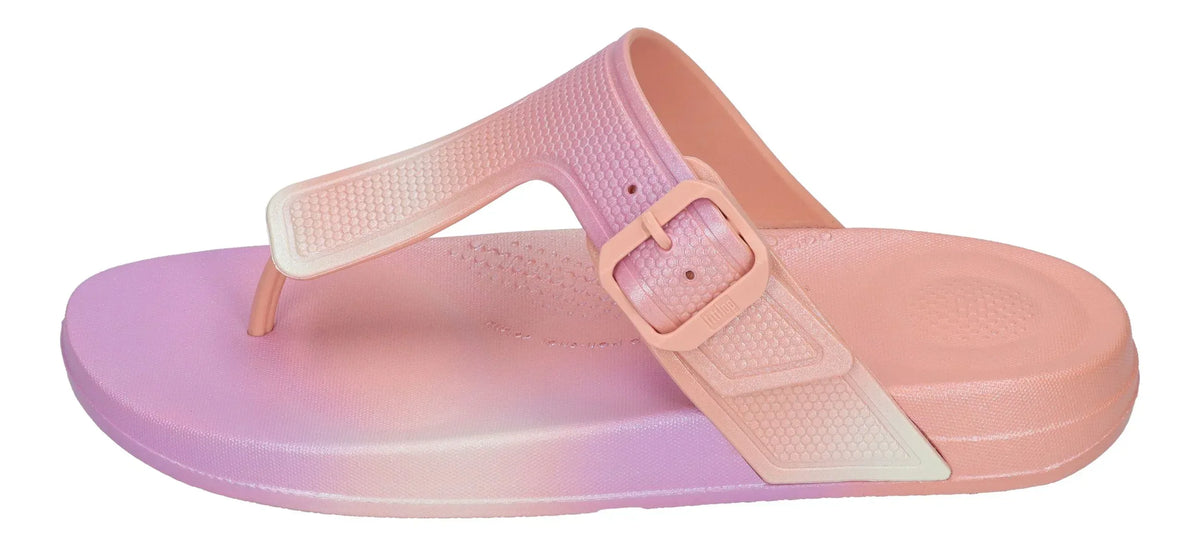 FITFLOP Zehentrenner iQUSHION IRIDESCENT ADJ BUCKLE urban – Zehentrenner – Bild 2