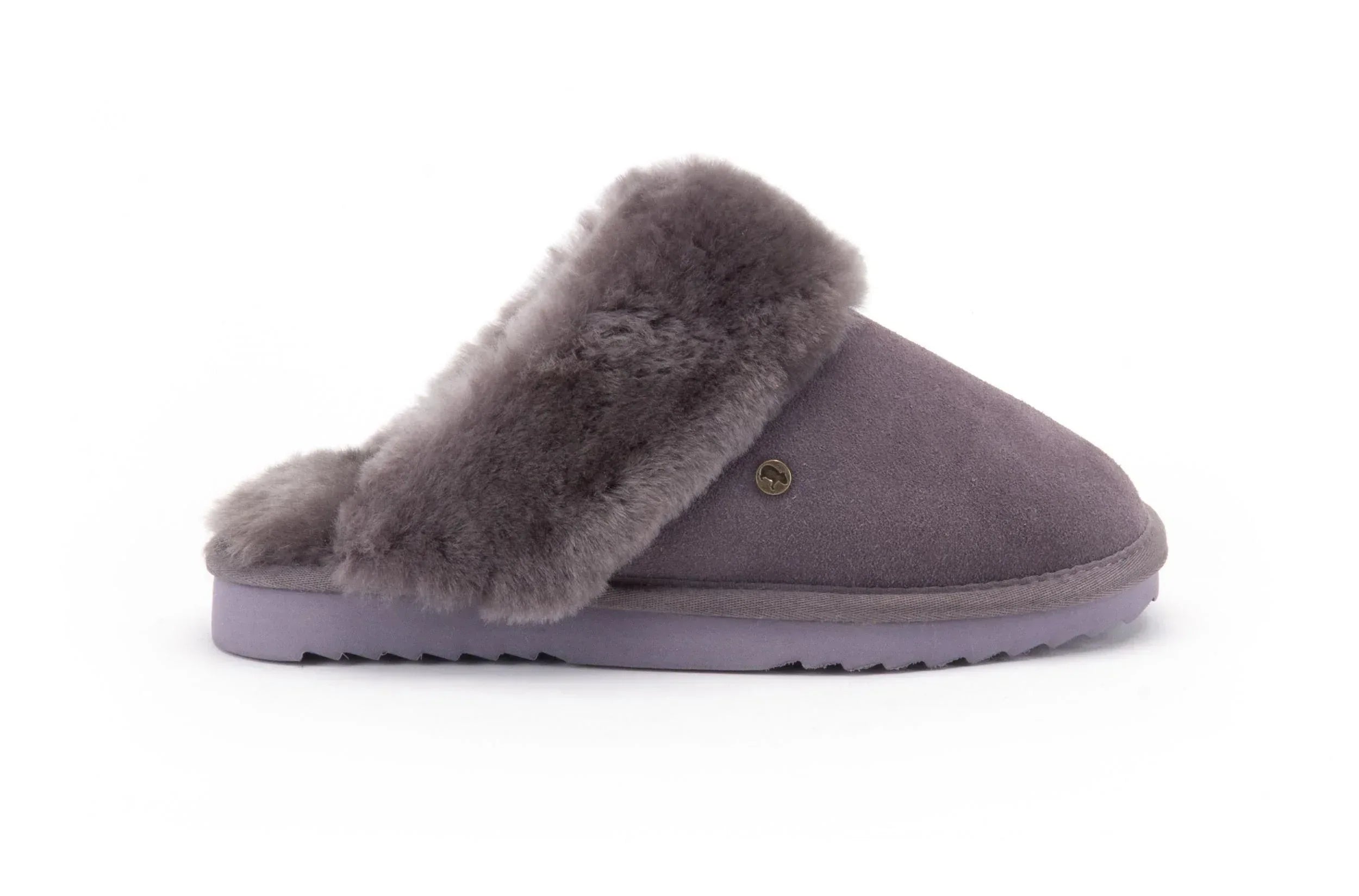 WARMBAT Damenschuhe Hausschuhe FLURRY SUEDE plum – Hausschuh - Lila | shoedealo.shop – Bild 6