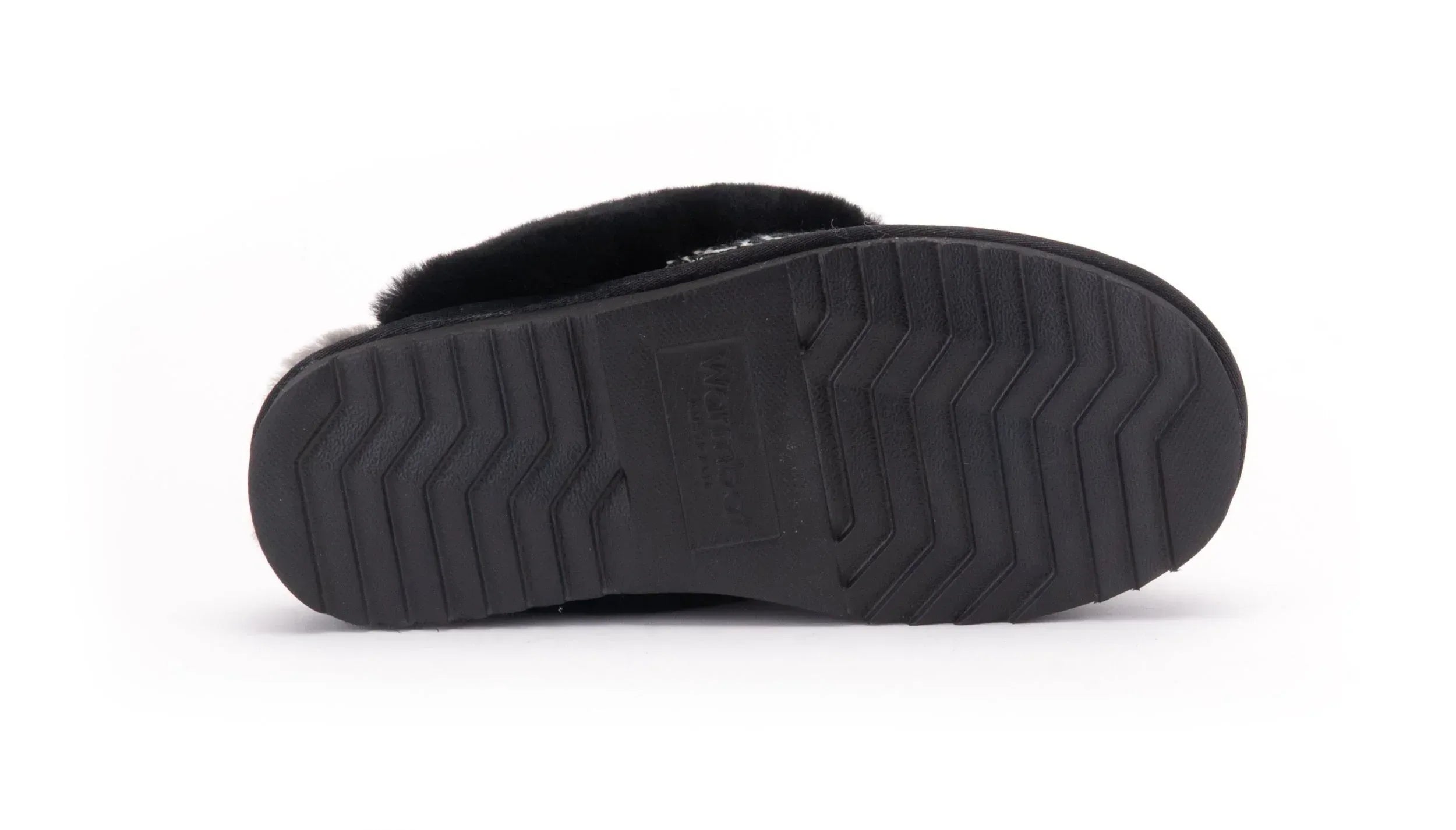 WARMBAT Damenschuhe Hausschuhe FLURRY SUEDE TAPE black – Hausschuh - Schwarz | shoedealo.shop – Bild 8