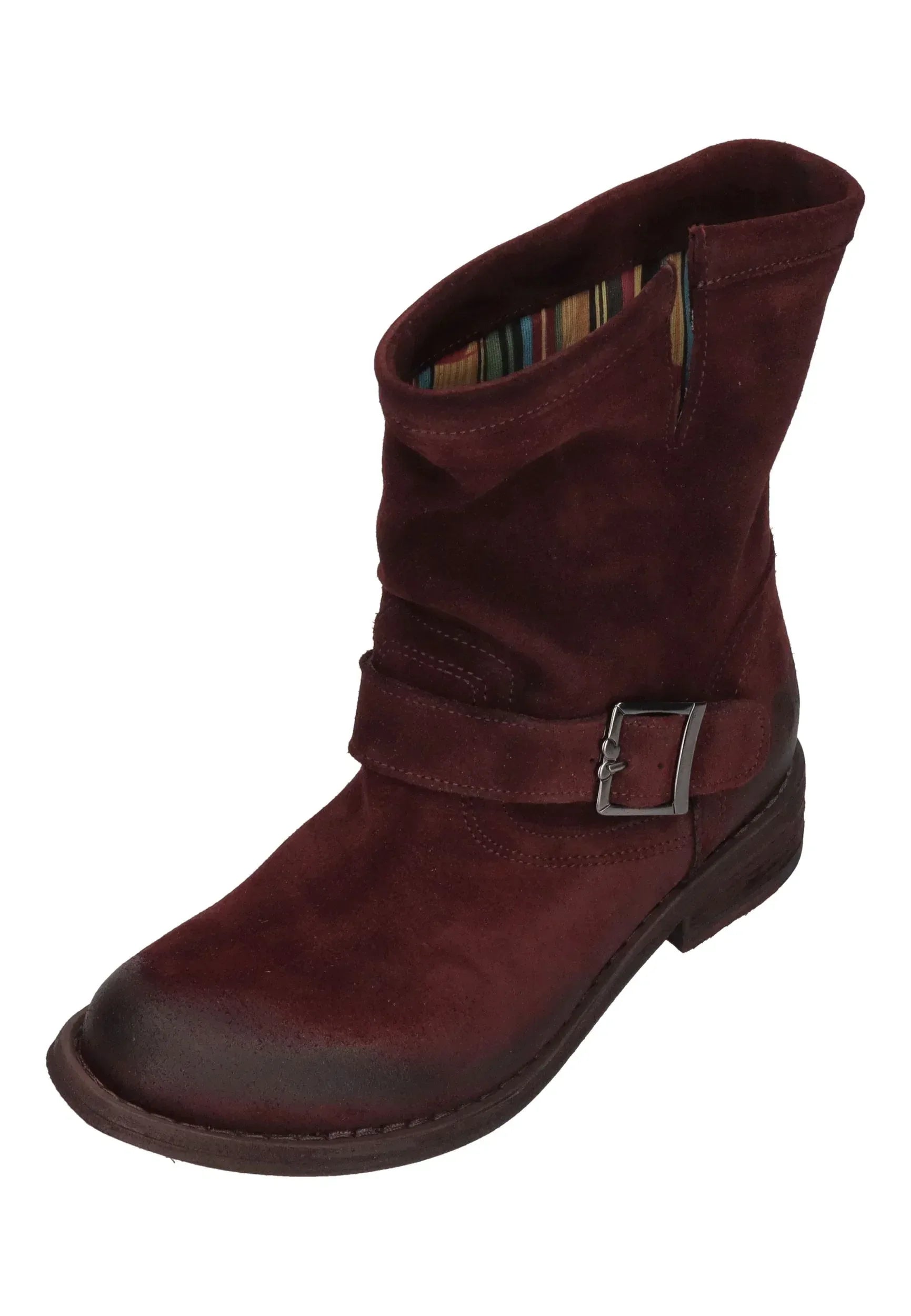 FELMINI Damenschuhe wadenhohe Stiefeletten GREDO 7176 borgonha