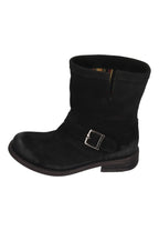 FELMINI Damenschuhe wadenhohe Stiefeletten GREDO 7176 black