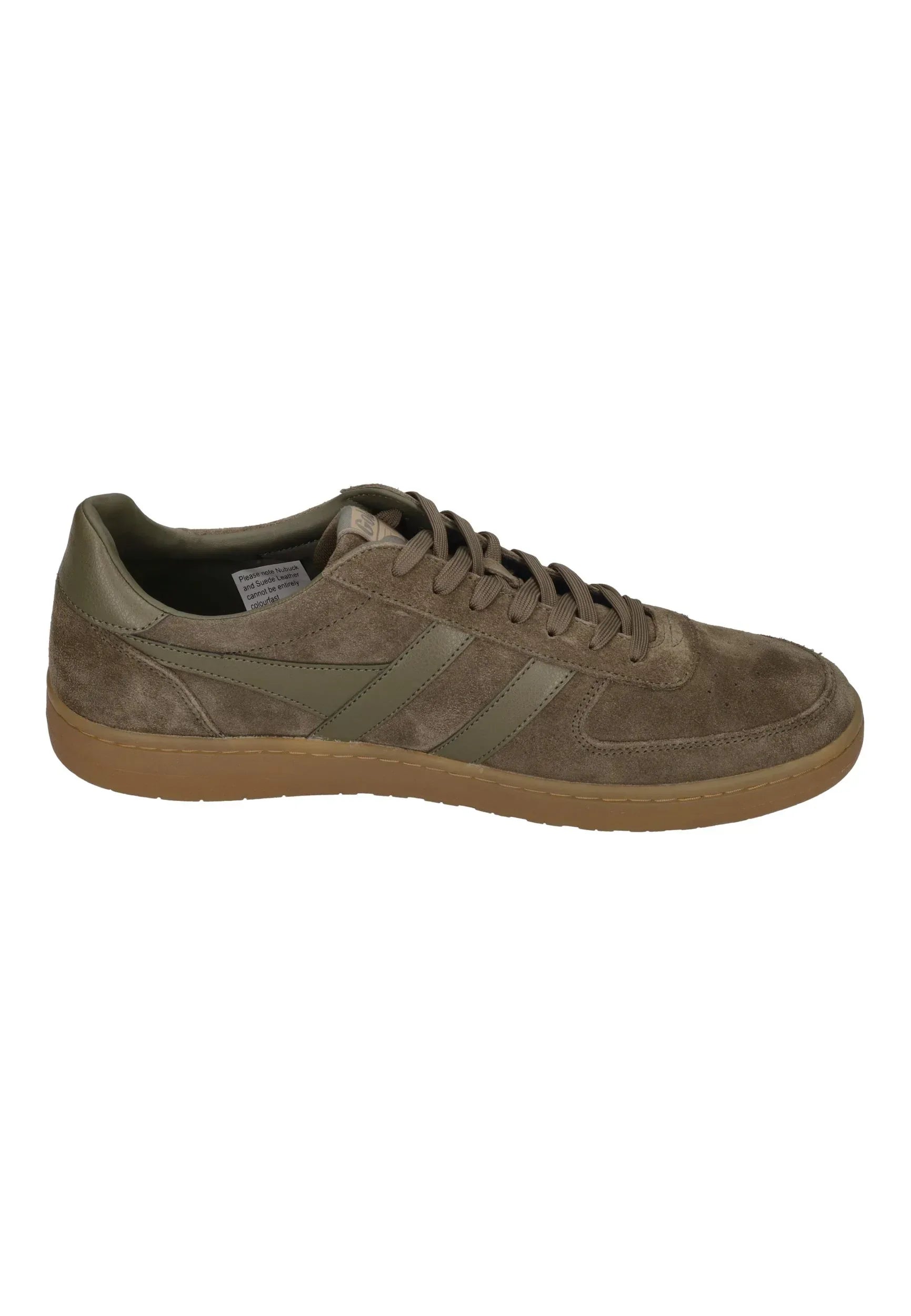 GOLA Herren Sneakers in Übergröße HAWK Suede 86 khaki gum